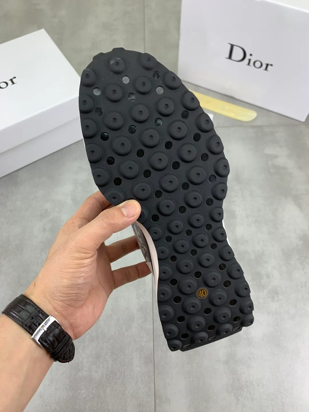 Men's Men's Shoes💰P440💰[New Style]🆘[Dior] 2025 Dior Original Lace-up Low-top Men's Shoes Classic casual shoes 🔥This model is the official classic model, with high quality and made by famous original designers. It is made of high-quality cowhide with original materials➕Comfortable and breathable mesh lining➕Pigskin insole. The perfect last shape and generous and fashionable design have attracted many consumers. Suitable for drivers to drive🚗. What you want is the highest quality in the market. Color: 3️⃣Color code number: 38--44 (45 customized)